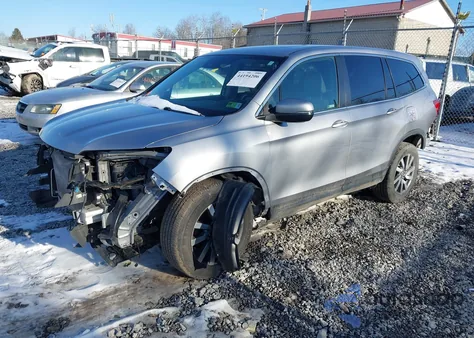 2019 Honda Pilot Ex-L z USA, uszkodzony, nr VIN 5FNYF6H51KB089943